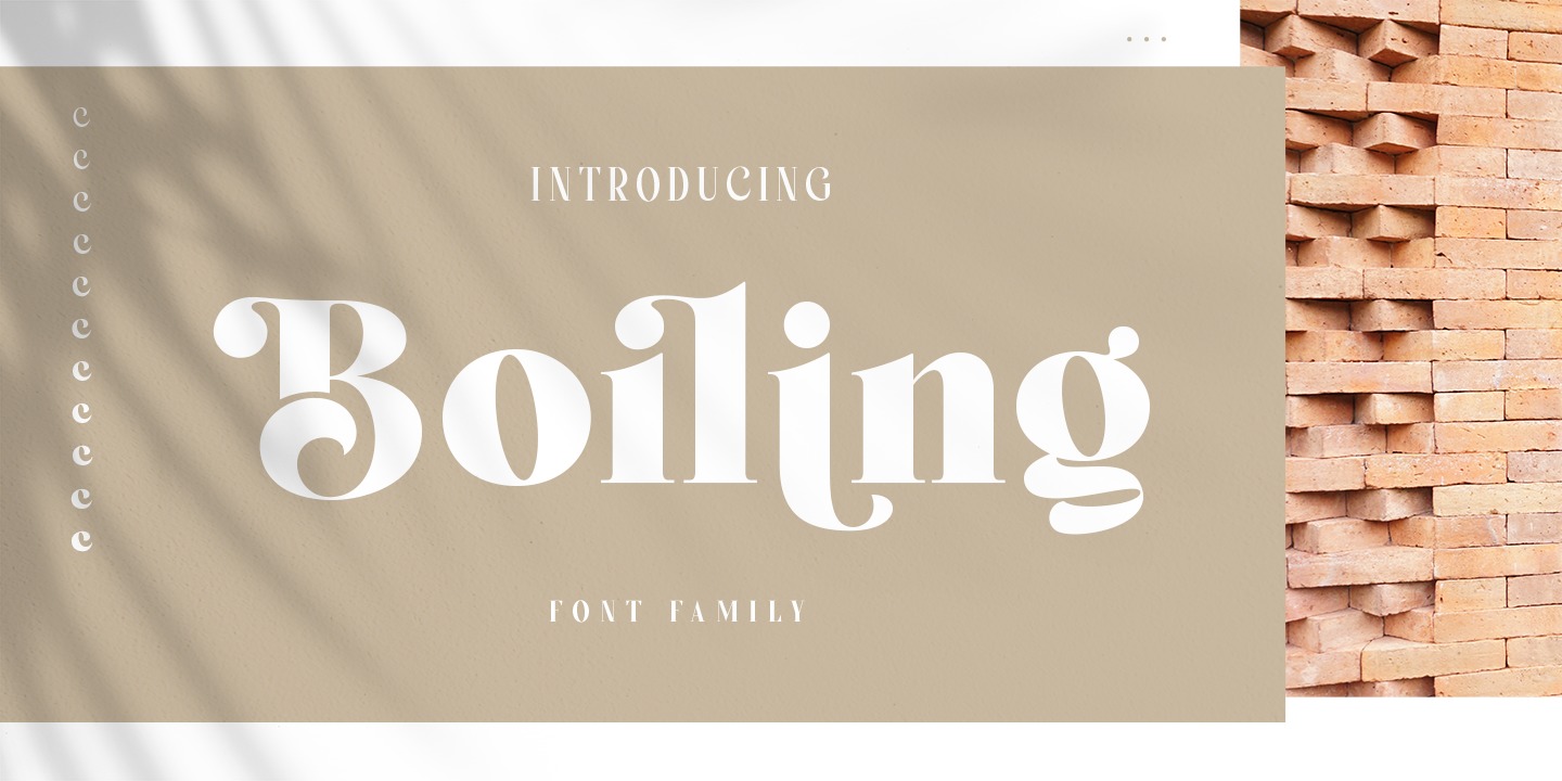 Font Boiling